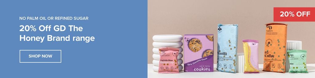 20% Off GD The Honey Brand Range 